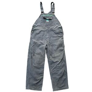 Liberty Gray Cotton Overall Bibs 40x30 Canvas Workwear Dungaree Country Farm
